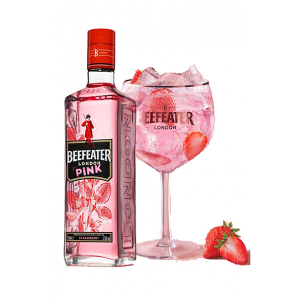 Gin Beefeater Pink 750ML - BHZ Distribuidora de Bebidas