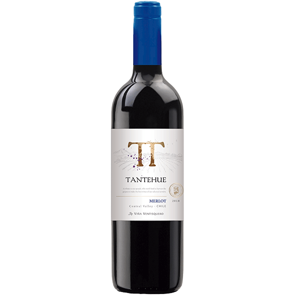 Vinho Chileno Tantehue Merlot 750ml